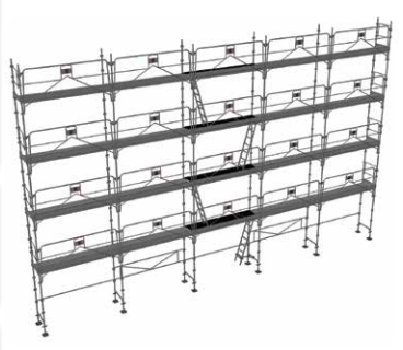 Echafaudage fixe DUO45+ 160m� DACAME