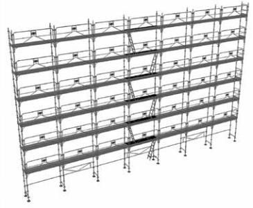 Echafaudage DUO45+ 308m² DACAME