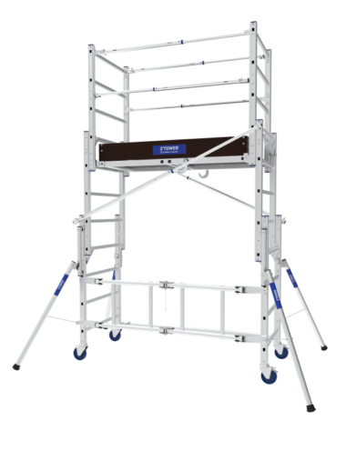 Échafaudage roulant Z’TOWER en aluminium – TUBESCA COMABI