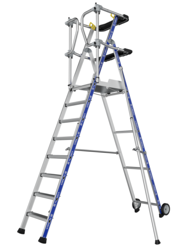 Achat d'une plateforme Sherpamatic - garde-corps Saloon en alu Disponible à la commande