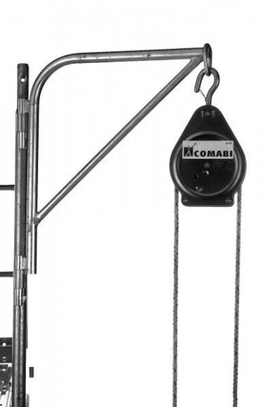 POULIE CLIQUET POUR CONSOLE ECHAFAUDAGE ACIER TUBESCA-COMABI TOP DES VENTE