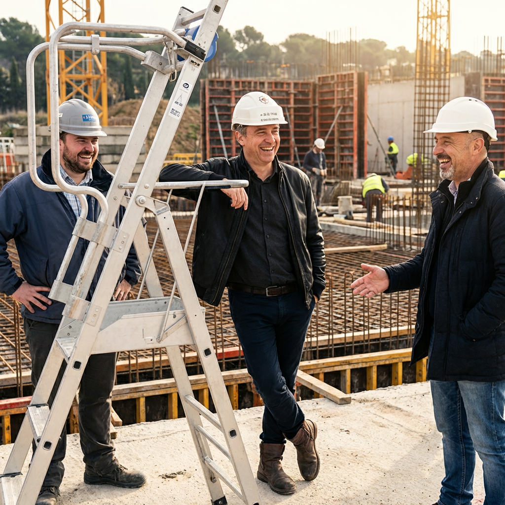 Équipe SPE sur chantier