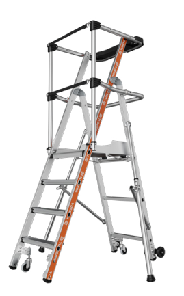 Plateforme Veloce - garde-corps sangles - TUBESCA COMABI