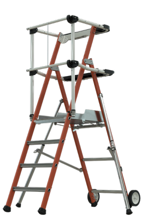 Plateforme Sherpa isolant garde-corps lisses - Comparez nos offres