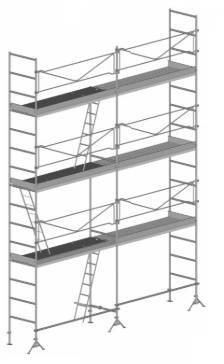 ECHAFAUDAGE DE MACON DACAME L 6 X HAUTEUR PLANCHER 6M DISPONIBLE A LA COMMANDE
