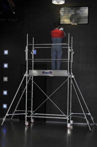 Echafaudage roulant altitude AC150 acier - DUARIB