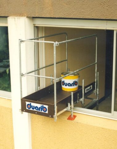 Échafaudage déport de fenêtre en acier leste Duarib Écureuil - Disponible à la commande