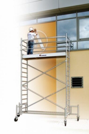 Échafaudage roulant JUNIOR 250 en Acier - TUBESCA-COMABI - Disponible à la commande