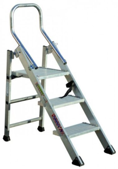 Marchepied CONFORT PLIANT XL en aluminium de Tubesca-Comabi - Comparer nos meilleurs prix