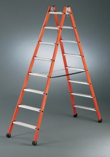 Echelle double Isolante en fibre de verre en aluminium de Tubesca-Comabi Bouches-du-Rhône (13)