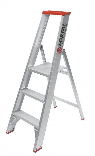 Escabeau fixe solide simple accès en aluminium de Fortal