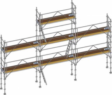 ECHAFAUDAGE DE FACADE DUARIB F3000 LOT PIGNON 68M² DE TRAVAIL DISPONIBLE A LA COMMANDE