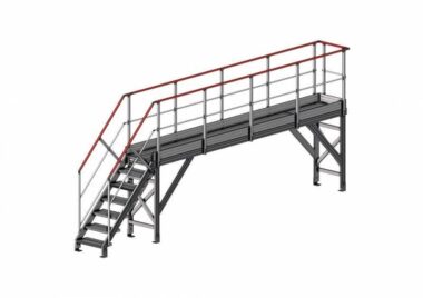 Passerelle fixe pour station de lavage