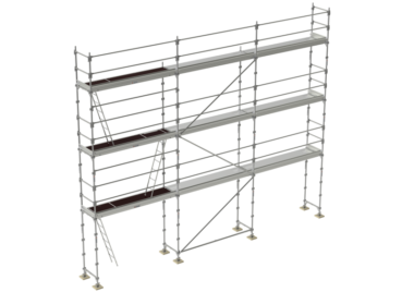 Échafaudage de façade Tubesca – Comabi R 200 Progress LOT First 80M