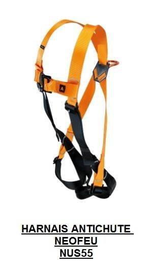 HARNAIS ANTICHUTE NEOFEU NUS55 DISPONIBLE A LA COMMANDE