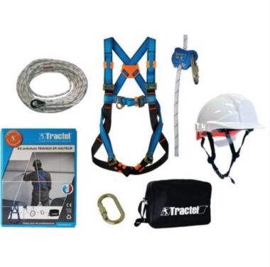 HARNAIS KIT TRAVAUX EN HAUTEUR AVEC CASQUE DISPONIBLE A LA COMMANDE