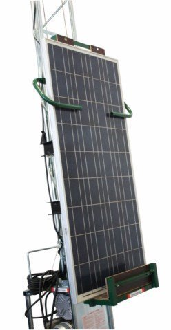 MONTE-MATERIAUX CASTOR STEEL HAEMMERLIN ECHELLES ACIER 10M POSEURS PANNEAUX SOLAIRES