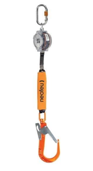 ANTICHUTE A RAPPEL AUTOMATIQUE 2m A SANGLE ET CARTER SYNTHÉTIQUE DISPONIBLE USINE