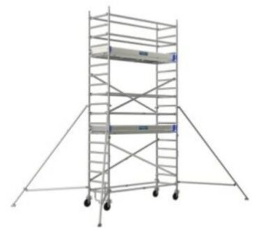 ÉCHAFAUDAGE ROULANT ALUMINIUM TUBESCA COMABI NEOLIUM LINE 250 ACHAT IMMÉDIAT