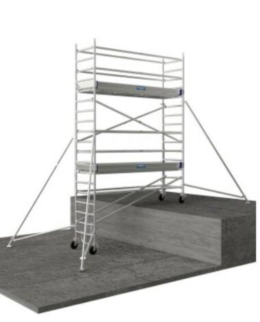 ÉCHAFAUDAGE ROULANT ALUMINIUM TUBESCA-COMABI NEOLIUM LINE 300 ACHAT IMMÉDIAT