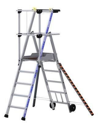 Acheter une plateforme individuelle roulante Sherpamatic Fixe en aluminium de Tubesca-Comabi - Comparer nos meilleures offres