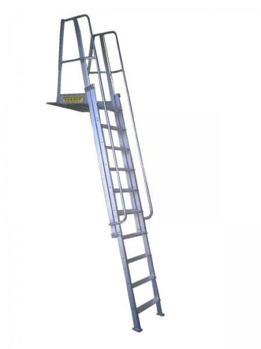 Escalier d'accès sur dalle - Modèle exclusif SPE - version économique