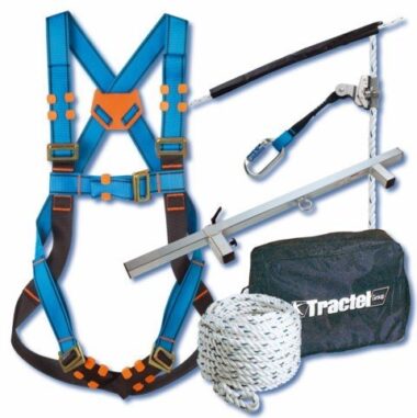 HARNAIS KIT BARRE DE PORTE PROTECTION INDIVIDUELLE TRACTEL 20m
