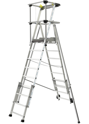 SHERPASCOPIC garde-corps lisses plate forme robuste et tout terrain - TUBESCA