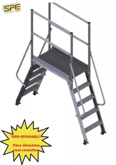 Passerelle Saut de loup pour accès temporaire en chantier en aluminium de Ultralu