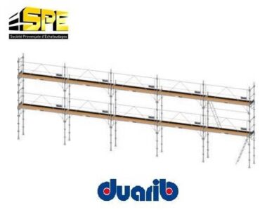 ECHAFAUDAGE FACADE DUARIB F3000 FACADE 96M² ELIGIBLE CARSAT EN VERSION GARDE-CORPS EXM