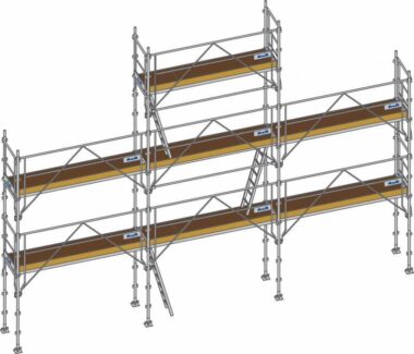 ÉCHAFAUDAGE FAÇADIER DUARIB F3000 PIGNON 68M²