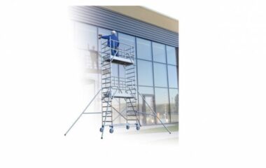 Acheter un échafaudage roulant Totem 2 BOX 180 de Tubesca-Comabi en aluminium éligible à la CARSAT