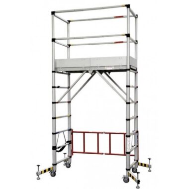 Échafaudage roulant télescopique en aluminium : TELETOWER - DUARIB Échafaudage roulant télescopique : TELETOWER - DUARIB