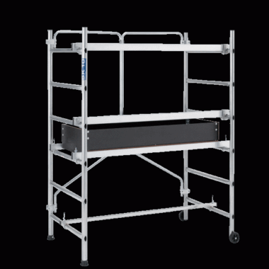 ECHAFAUDAGE SK 10 PLIANT PRO ROULANT TUBESCA-COMABI ALUMINIUM/ACIER