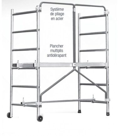 ECHAFAUDAGE SK 10 PLIANT TUBESCA COMABI