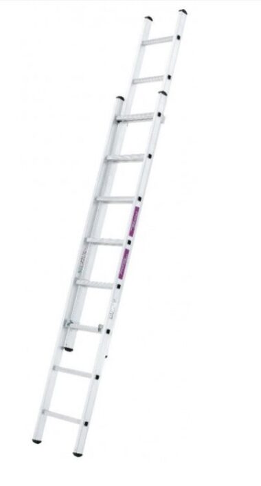 ECHELLE COULISSE TUBESCA PRONOR A MAIN 2 PLANS AVEC CROCHETS 7 ET 8 ECHELONS