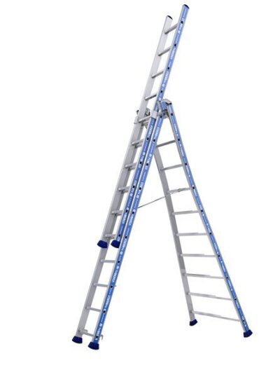 Acheter une échelle PLATINIUM transformable 3 plans en aluminium de Tubesca-Comabi - Comparer nos meilleurs prix