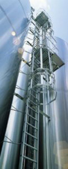 ECHELLES A CRINOLINE EN ALUMINIUM AVEC CHANGEMENT DE VOLEE ULTRALU DE 8M A 20M