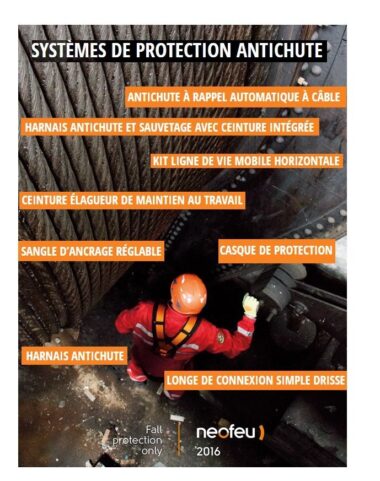 GAMME PROTECTION SECURITE ANTICHUTE NEOFEU