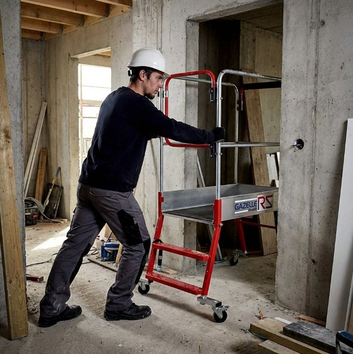 Expert échafaudage gazelle pour maçon