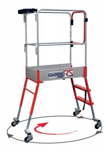 Plateforme sur roues escamotables Gazelle RS NOUVEAUTE 2020 de Duarib - Disponible sur commande