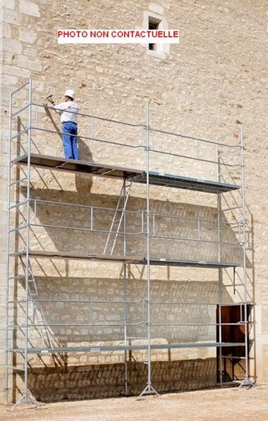 ÉCHAFAUDAGE MAÇON COMABI STRUCTURE 42m² de travail version M49