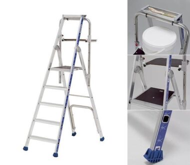 MARCHEPIED TUBESCA-COMABI COLORSTEP ALUMINIUM SPECIALE PEINTRES