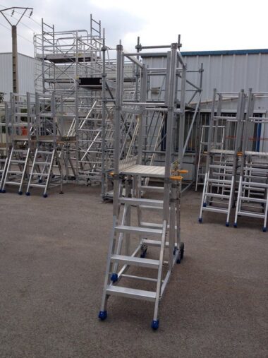 OU ACHETER PDA Passerelle individuelle roulante PIR double accès en aluminium ULTRALU 100% Réparable