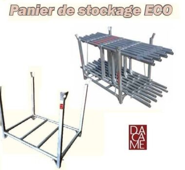PANIER DE STOCKAGE ECO CADRE ECHAFAUDAGE DACAME
