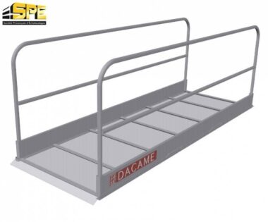 PASSERELLE TP DACAME GARDE CORPS DEMONTABLE VERSION EN 3 METRES, GALVANISEE LE TOP DES VENTE