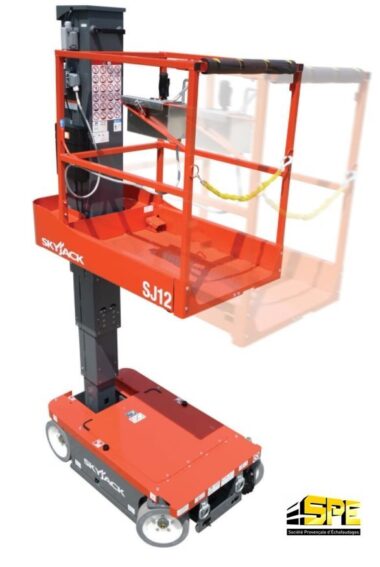 PLATE-FORME A LEVAGE VERTICAL SKYJACK SJ12