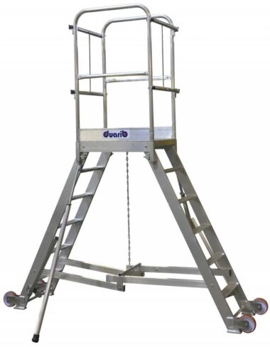 Passerelle entre banche pliable en aluminium de Duarib - Encombrement amélioré