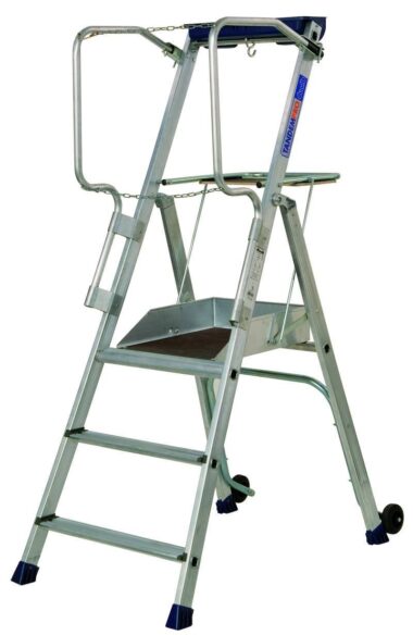 PLATEFORME INDIVIDUELLE TANDEM FIXE EVASEE ROULANTE F2/F3/F4 DUARIB ALUMINIUM