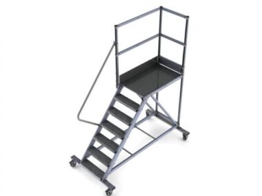 Plateforme roulante PTF longueur plateau 1m de Ultralu en aluminium